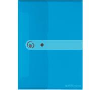 Tianyi-Herlitz 11206687 Lot De 6 Chemises Porte-Documents Format A4 (Bleu Transparent)