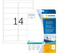 Tianyi-Herma 10016 Étiquettes Movables/Amovibles 99,1 X 38,1 A4 350 Pièces Blanc