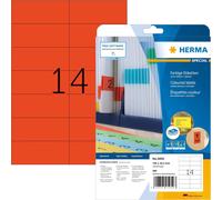 Tianyi-Herma 5059 Étiquettes 105 X 42,3 A4 280 Pièces Rouge
