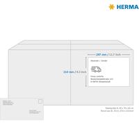 TIANYI-Herma 8964 Étiquettes jet d'encre en plastique 210 x 297 A4 10 pièces Transparent