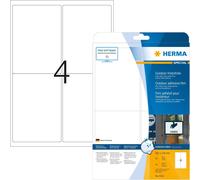 Tianyi-Herma 9534 Étiquettes Film Adhésif Outdoor 99,1 X 139 A4 Lasercopy 40 Pièces Blanc