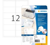 Tianyi-Herma Lot De 240 Étiquettes Adresses Blanches 94 X 47 Mm A4 4432