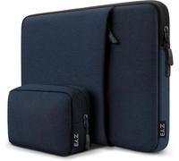 TIANYI-Housse 15,6 Ordinateur Portable Pochette, Housse PC 15-15,6 Pouces pour 15"" Notebook Lenovo Thinkpad Ideapad Dell HP Acer ASUS Chromebook 2019-2023 Macbook Pro 16 M3 M2 M1 Sacoche-Bleu Foncé B