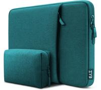 TIANYI-Housse 15,6 Ordinateur Portable Pochette, Housse PC 15-15,6 Pouces pour 15"" Notebook Lenovo Thinkpad Ideapad Dell HP Acer ASUS Chromebook 2019-2023 Macbook Pro 16 M3 M2 M1 Sacoche-Sarcelle