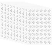 Tianyi-Hybsk Lot De 540 Autocollants Métalliques En Forme D'étoile De 13 Mm (Argenté)