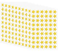 Tianyi-Hybsk Lot De 540 Autocollants Métalliques En Forme D'étoile De 13 Mm (Doré)