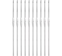 TIANYI-Inox Acier Accrocher Crochet 1.25mm Tricot Aiguilles pour DIY Artisanat Laine 10pcs