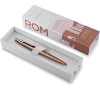 Tianyi-Jotter Stylo Bille Édition Spéciale Rome Bronze Finition Chrome Encre Bleue Coffret Cadeau