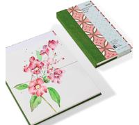 Tianyi-Journal Aquarelle, 7,28 X 4,13"", 140 Lb, 300 G/M², Papier 100 % Coton, Presse À Chaud, 24 Feuilles, Couverture Rigide, Carnet De Croquis À L'aquarelle, Pour Une Utilisation Comme Carnet De