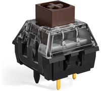 TIANYI-Kailh Box V2 Commutateurs Marron pour Clavier de Jeu mécanique, Plaque à 5 Broches montée/RVB/SMD étanche MX Interrupteur (36 pièces, Marron)