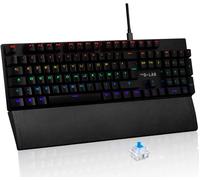 TIANYI-Keyz Carbon Ex - Clavier Mécanique Azerty Switch Bleu - Clavier Gaming Rétroéclairage LED RGB, Anti-ghosting Total, 12 Touches multimedias - PC/PS5/Xbox - New (Keyz Carbon Ex)