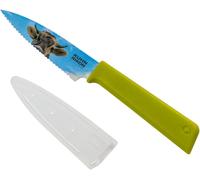Tianyi-Kuhn Rikon Colori+ Couteau D¿Office Dentelé Vach (Limited Edition), Lame Tranchante En Acier Inoxydable