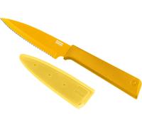 Tianyi-Kuhn Rikon Colori+ Couteau D'office Dentelé, Jaune