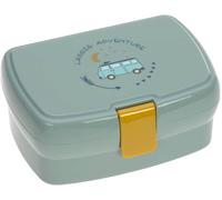 Tianyi-Lässig Adventure Bus Boîte À Déjeuner, Pour Enfant, Avec Compartiments Amovibles, Sans Bpa, Menthe