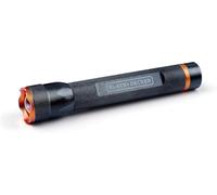 Tianyi-Lampe De Poche Led 200 Lumens - Lampe Torche 3,5w - Portée De 65 Mètres - 3 Modes D'éclairage: Haut, Bas, Pulsant - Noir/Orange