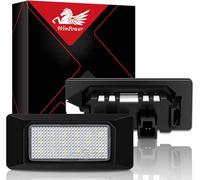 Tianyi-Led Éclairage Plaque Immatriculation 6000k Blanc18 Smd Feux Arrière Pour A1 S1 A3 S3 8p A4 S4 B5 B6 B7 B8 Rs4 A5 S5 A6 S6 C5 C6 Rs6 A8 S8 D2 D3 D4 Q5 Q7 Tt 8n 8j R8, 2 Pièces