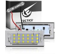 Tianyi-Led Éclairage Plaque Immatriculation Auto Feux Arrière E-Mark Ece Blanc Pur Canbus Sans Erreur Ampoules De Feux De Plaque D'immatriculation Arrière Pour E53 X5 E83 X3, 2 Pieces