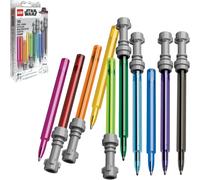 Tianyi-Lego Papeterie Star Wars Stylo À Bille Gel Sabre Laser Pack De 10 - Édition Multicolore Cap-Off