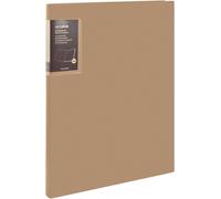 Tianyi-Livre De Présentation A4 Pp, 30 Pochettes, Protège-Documents, Dossier Projekt, Display Book Pour Bureaux, Domicile, École, Rapport, Brochures, Fichier (Brun)