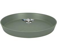 TIANYI-Loft Urban Soucoupe Ronde 34 - Soucoupe pour Extérieur - Ø 34.3 x H 5.0 cm - Vert/Vert Pistache