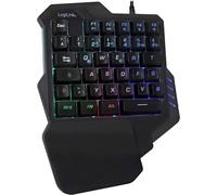 TIANYI-LogiLink ID0181 clavier USB Noir - Claviers (Mini, USB, LED, Noir)