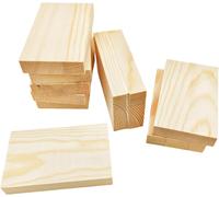 Tianyi-Lot De 10 Planches De Bois Rectangulaires En Bois Brut Pour Travaux Manuels, 10 X 6 X 1,5 Cm, Blocs De Bois Vierges Pour Sculpter, Peindre Et Brûler