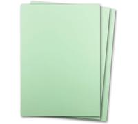 Tianyi-Lot De 100 Feuilles De Carton De Bricolage Din A4, Vert Menthe, Vert Clair, 240 G/M², 21 X 29,7 Cm, Pour Bricoler Pour Album Photo, Carte De Menu, Imprimable, Faire Soi-Même
