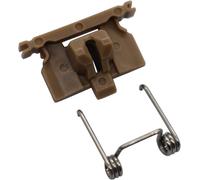 Tianyi-Lot De 2 Barrettes À Cheveux Et Tendeur À Ressort, Accessoires De Rechange Compatibles Avec Les Tondeuses À Cheveux Wahl 5 Star Magic Clip Senior Super Taper 8148 8504 1919 8591 (Marron)