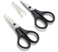 Tianyi-Lot De 2 Ciseaux De Couture Et De Broderie Légers (2 Pièces) Couture, Broderie, Découpe De Papier, Travaux Manuels Acier Inoxydable Housse De Protection (9 Cm)