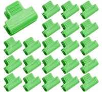 TIANYI-Lot de 20 pinces de serre, Ø 11 mm, pour tuyau d'ombrage, de jardin, de film plastique, clips de plantes pour couverture de rangée, filet, tunnel, hangar, ombrage, clips de serre (diamètre 11