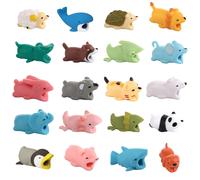 Tianyi-Lot De 20 Protections De Câble De Charge Usb Compatibles Avec Plusieurs Modèles De Câbles De Données De Téléphone Portable