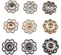 Tianyi-Lot De 24 Grands Boutons Pression À Coudre 21 Mm, Grands Boutons Pression À Coudre, Grands Boutons Pression À Coudre Pour Costume, Sac À Main, Vêtements, Couture, Bricolage