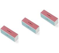 Tianyi-Lot De 3 Blocs De Polissage À 4 Voies Pour Ongles, Élimine Les Stries Et Crée Une Brillance Instantanée, Outil De Manucure Facile À Utiliser Pour Façonner, Lisser Et Polir Les Ongles