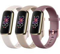 Tianyi-Lot De 3 Bracelets Pour Fitbit Luxe - En Silicone Souple - Réglables - Pour Bracelet Fitbit Luxe