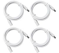 TIANYI-Lot de 4 câbles d'extension d'alimentation CC de 0,9 m, 1 m, 4 adaptateurs d'alimentation CC 12 V 5,5 mm x 2,1 mm pour caméra de sécurité CCTV, routeur, bande lumineuse LED, imprimante et plus
