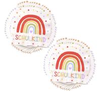 Tianyi-Lot De 40 Serviettes De Table Arc-En-Ciel - Décoration De Table Pour Enfant - Rentrée Scolaire - Pour Fille Et Garçon - Serviettes De Table - Décoration D'anniversaire Et De Baptême