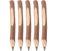 Tianyi-Lot De 5 Crayons Rustiques En Forme De Branche D'arbre En Graphite - Stylo Bois - Cadeau D'anniversaire Pour Enfants
