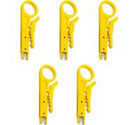 Tianyi-Lot De 5 Mini Couteaux À Dénuder Pour Câbles Mini Pinces À Dénuder Portables Outils De Dénudage De Câbles De 5 À 6,2 Mm De Diamètre