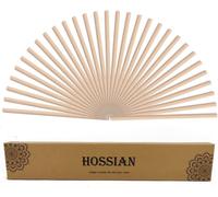 Tianyi-- Lot De 50 Bâtonnets Diffuseurs D'huiles Essentielles En Rotin Et Bois - 25 Cm