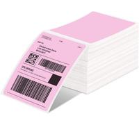 Tianyi-Lot De 500 Étiquettes D'expédition Thermiques 4xl - Etiquette Thermique 10 X 15 Cm, Rose