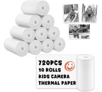 Tianyi-Lot De 720 Rouleaux De Papier Photo Hd Pour Enfants - Impression Instantanée - Compatible Avec La Plupart Des Appareils Photo À Impression Instantanée Pour Enfants - Impression Instantanée Pou