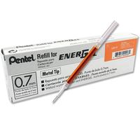 Tianyi-Lr7-F Recharges Pour Rollers Energel Bl57/77/107/117/407/Trl Orange - Lot De 12