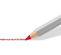 Tianyi-Lumocolor Omnichrom, Crayons Rouges Non-Permanents Pour Marquage Sur La Plupart Des Surfaces, Effaçables À Sec Et À L'eau, Couleurs Intenses, Boîte Carton Avec 12 Crayons Assortis, 108-2 Ve