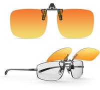 Tianyi-Lunettes De Conduite Nocturne À Clip Anti-Éblouissement Pour Hommes Et Femmes, À Rabattre, Pour Minimiser Efficacement L'éblouissement Causé Par Les Phares Des Voitures