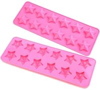 Tianyi-Magic Stars Moule À Bonbons En Silicone Pour Bonbons, Moules À Chocolat En Silicone, Cire À Gâteau, Savon Fondant Pour Gâteaux Sucrés