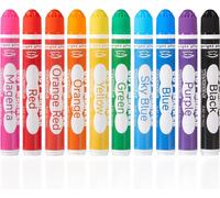 Tianyi-Marqueur À Point Lavable,10 Couleurs Dot Marker, Feutre Enfant Non Toxique, Bingo Dabber Pour Création, Activité Créative Pour Enfants Education Précoce
