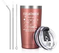 Tianyi-Meilleur Cadeau Pour Petite Amie, Cadeau D'anniversaire Pour Femme \U2013 Les Amies Sont Comme Des Étoiles, On Ne Peut Pas Toujours Les Voir Sinf Mais Toujours Là \U2013 Tasse Isotherme En Aci