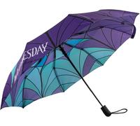 Tianyi-Mercredi - Parapluie Mercredi Et Son Violoncelle & Vitrail De Mercredi Et Enid - 95cm De Diamètre - Licence Officelle