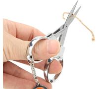 Tianyi-Mini Ciseaux De Sécurité Pliants Ciseaux Pliants En Acier Inoxydable Porte-Clés Portable Voyage Cutter Poche Porte-Clés Ciseaux Pour Voyage Other Sewing Embroidery Supplies