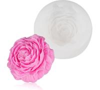 Tianyi-Moule Silicone Bougie 3d Fleurs De Grande, Moules De Bougie Fleur Pivoine, Moule De Bougie Pivoine Fleurm, Qualité Alimentaire, Pour Cire De Soja, Cire D'abeille, Aromathérapie, Savon, Chocola